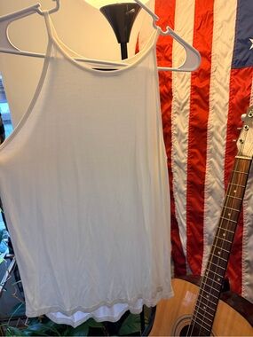 Lightweight White Women's Tank Top